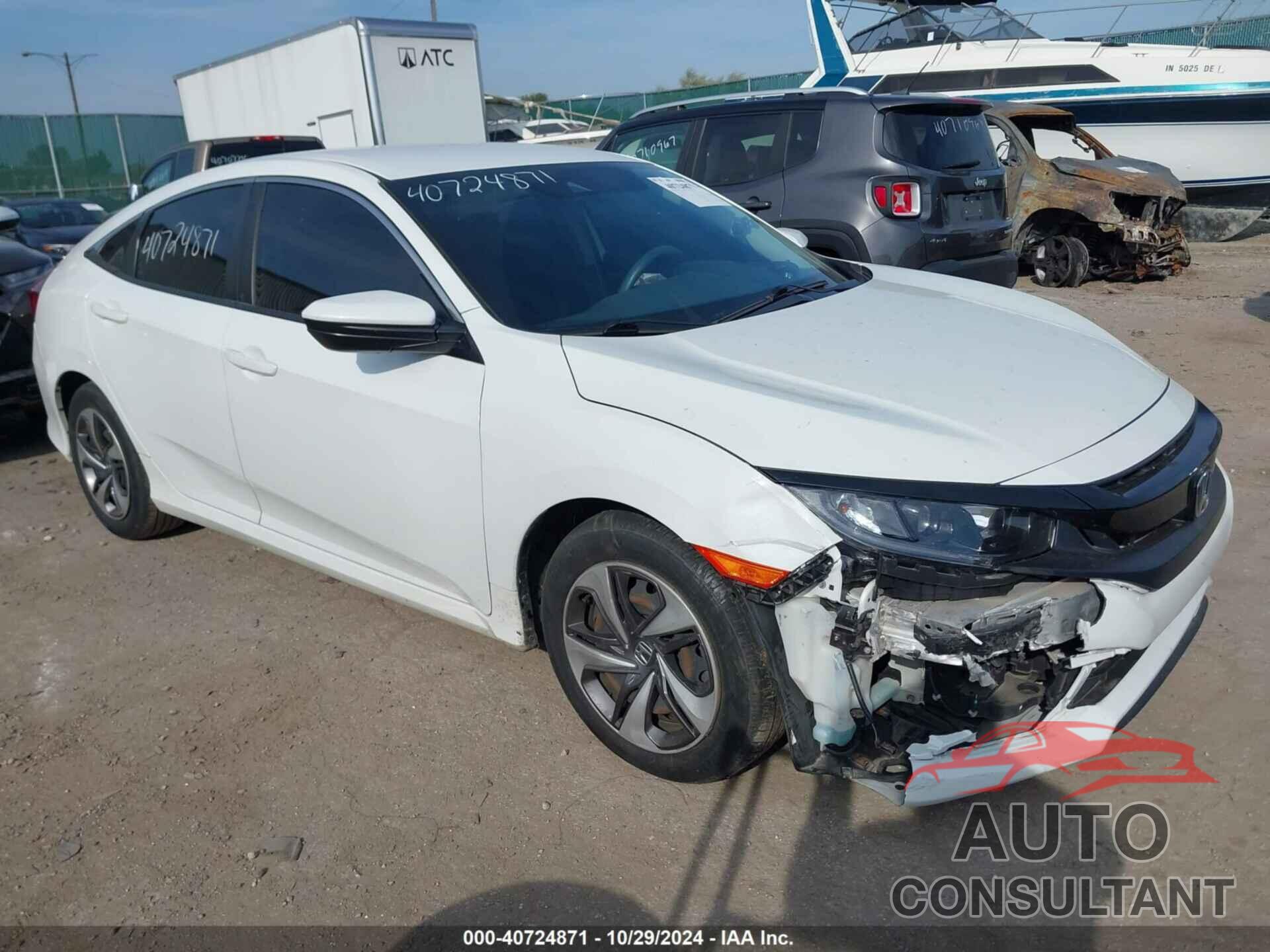 HONDA CIVIC 2019 - 19XFC2F62KE015571