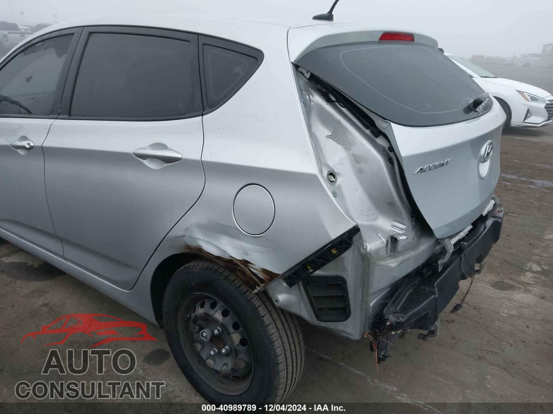 HYUNDAI ACCENT 2015 - KMHCT5AEXFU219508