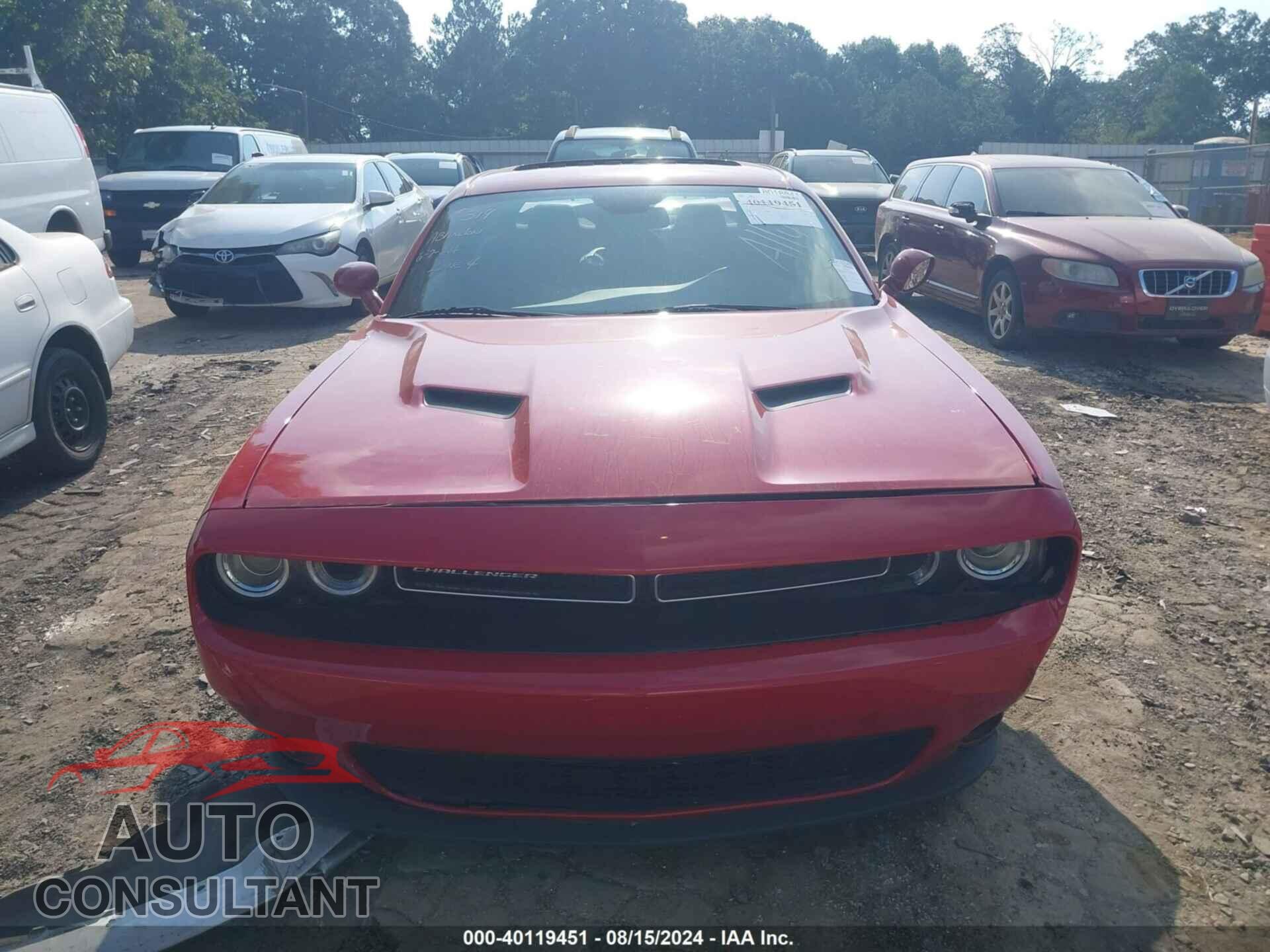 DODGE CHALLENGER 2016 - 2C3CDZAG5GH337615