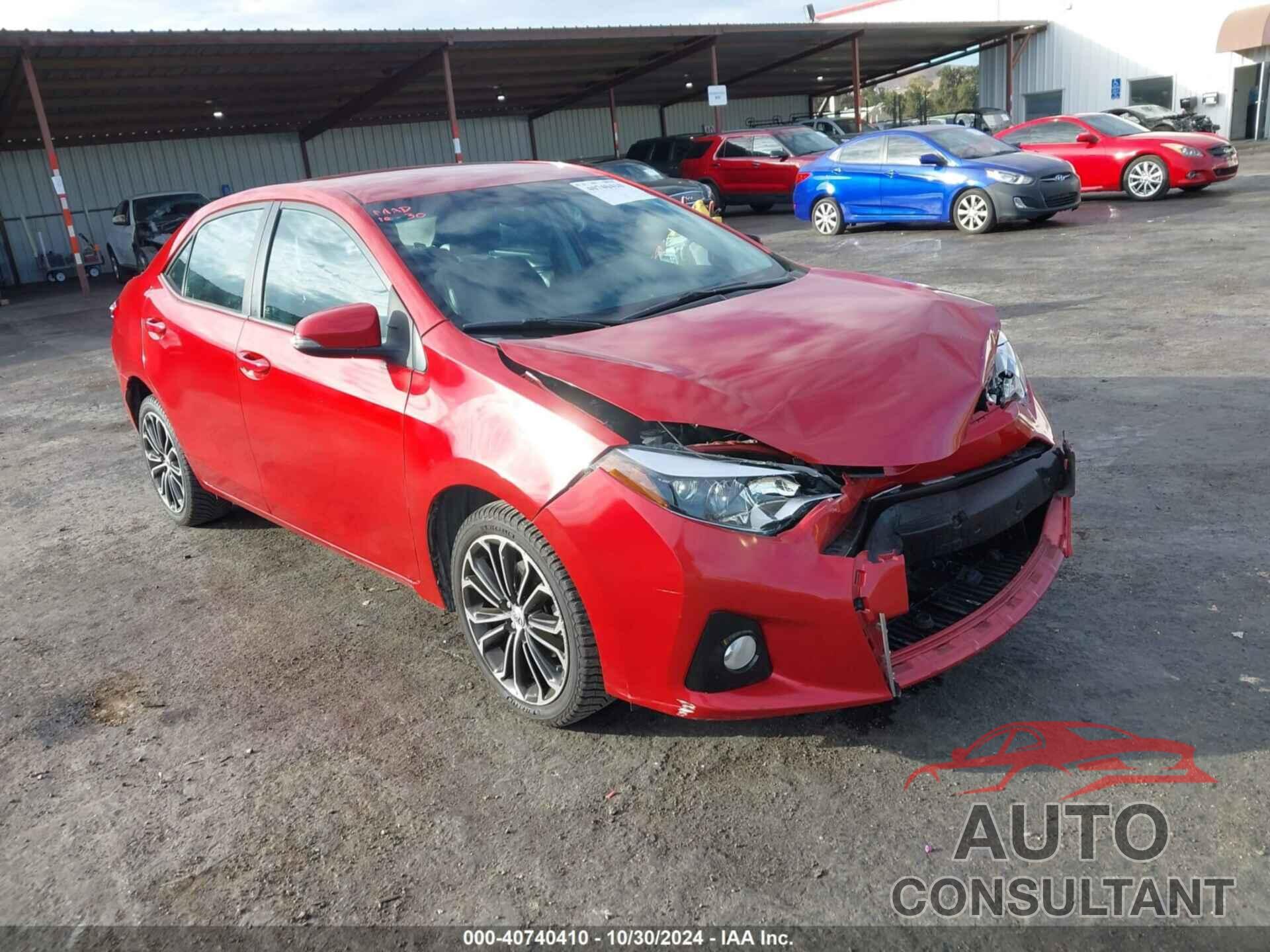 TOYOTA COROLLA 2016 - 5YFBURHE2GP544887