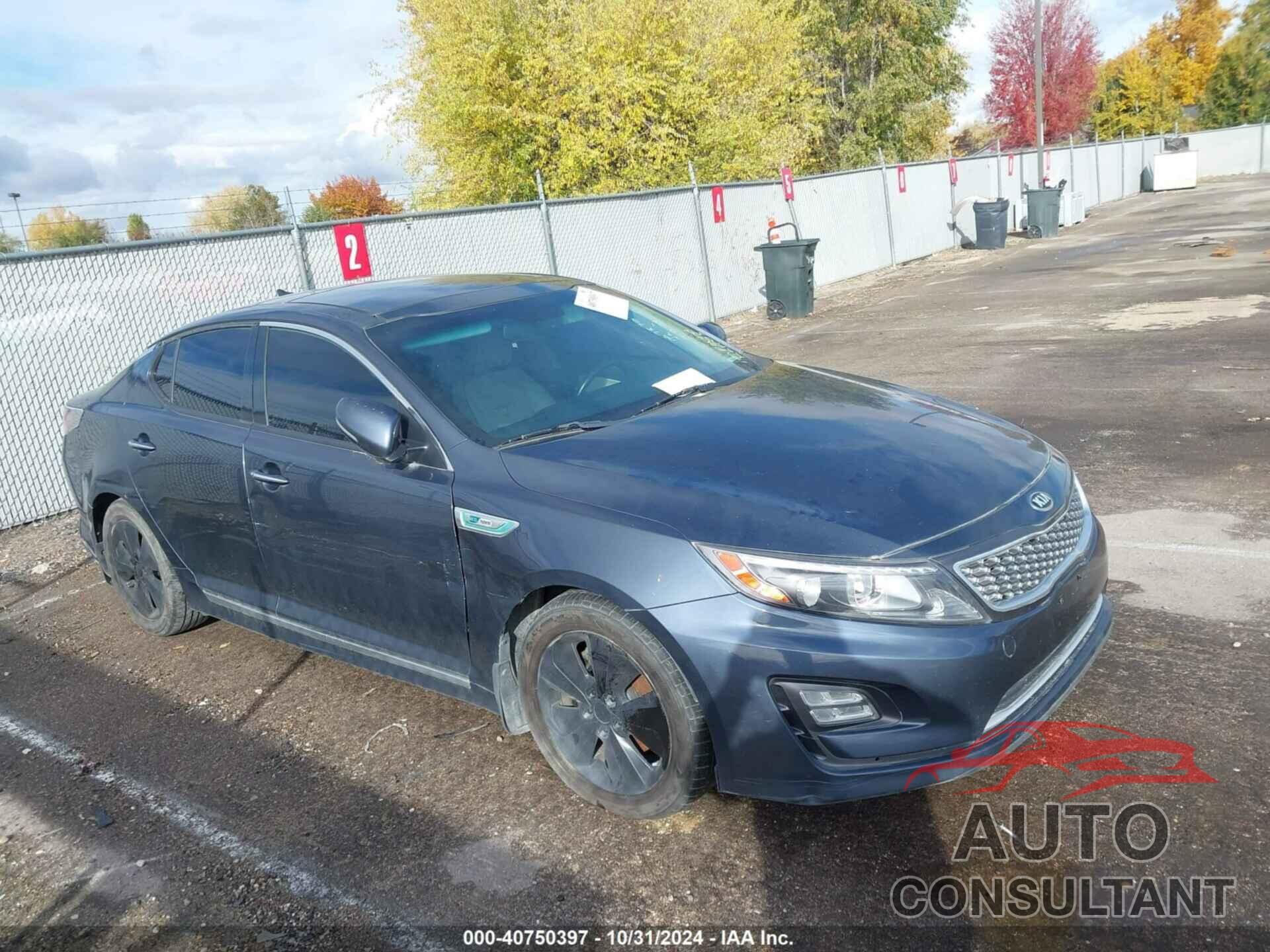 KIA OPTIMA HYBRID 2014 - KNAGN4AD0E5067570