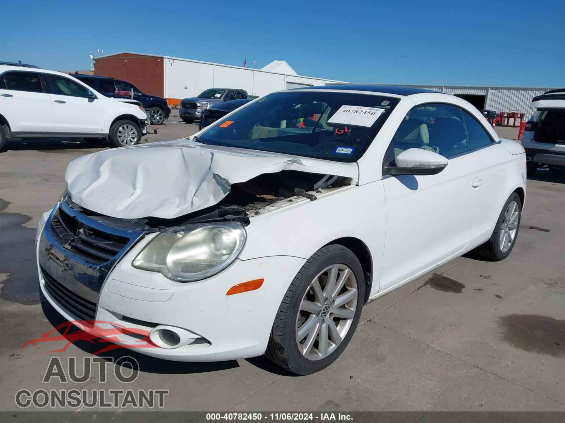 VOLKSWAGEN EOS 2009 - WVWBA71FX9V002047