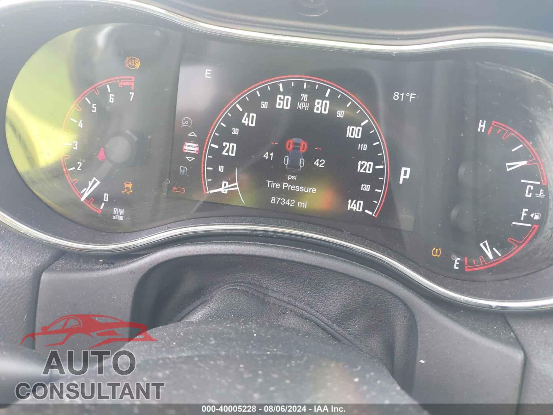 DODGE DURANGO 2017 - 1C4RDJDG3HC928887