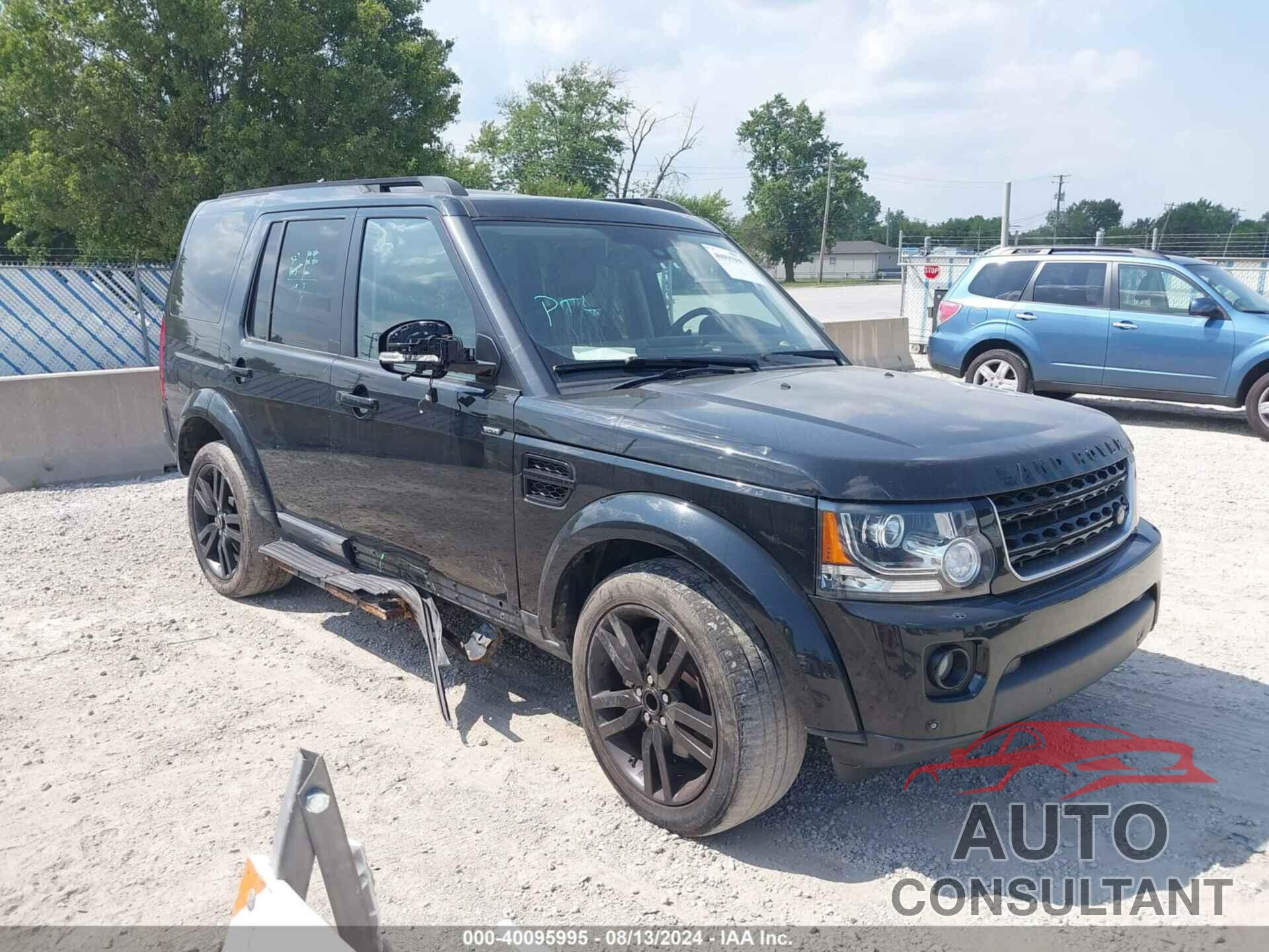 LAND ROVER LR4 2016 - SALAG2V63GA846290