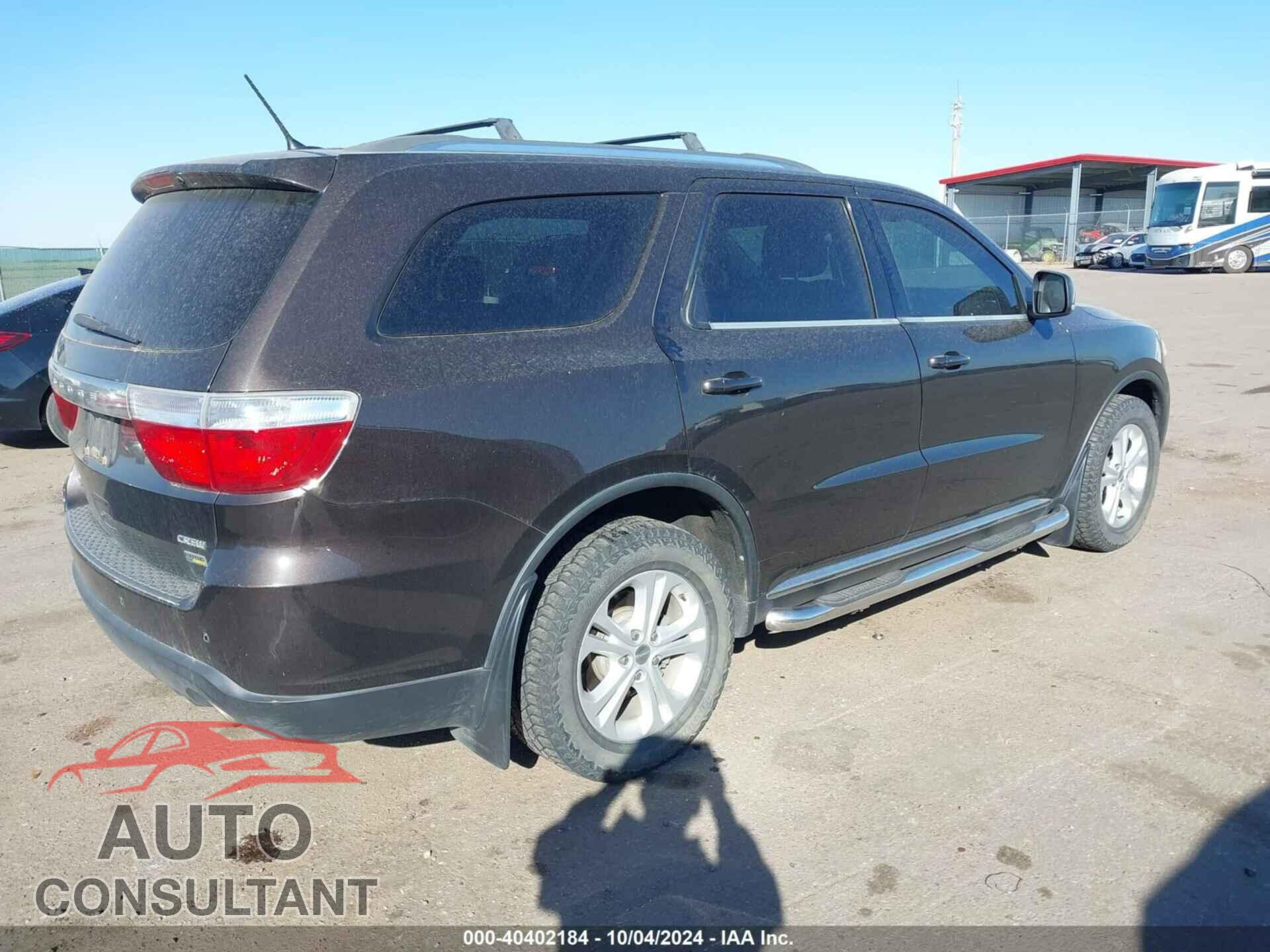 DODGE DURANGO 2012 - 1C4RDJDG5CC261667