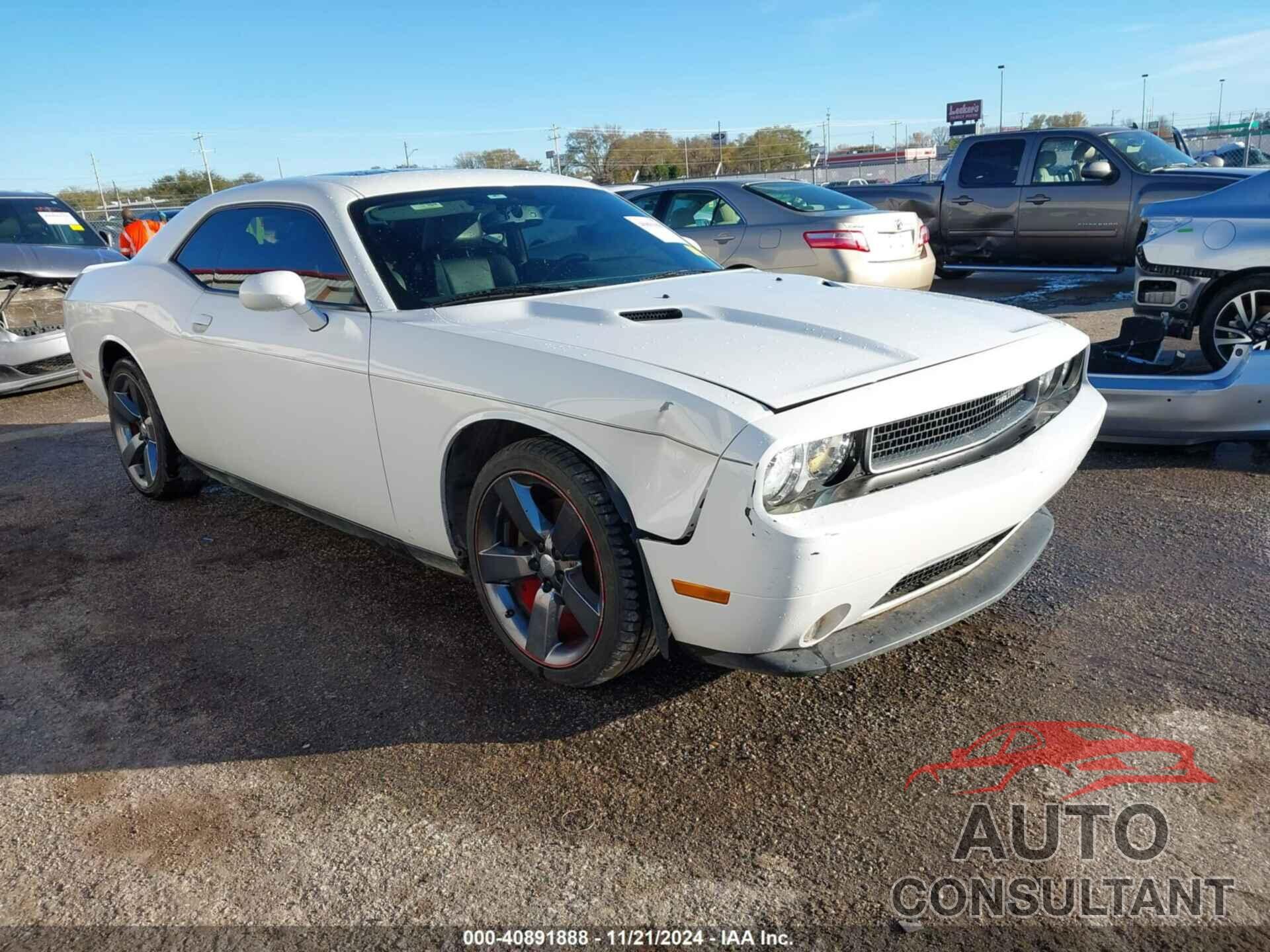 DODGE CHALLENGER 2013 - 2C3CDYAG7DH540639