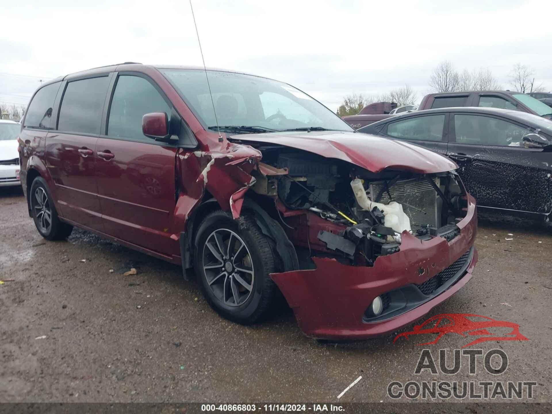 DODGE GRAND CARAVAN 2017 - 2C4RDGEG9HR807595