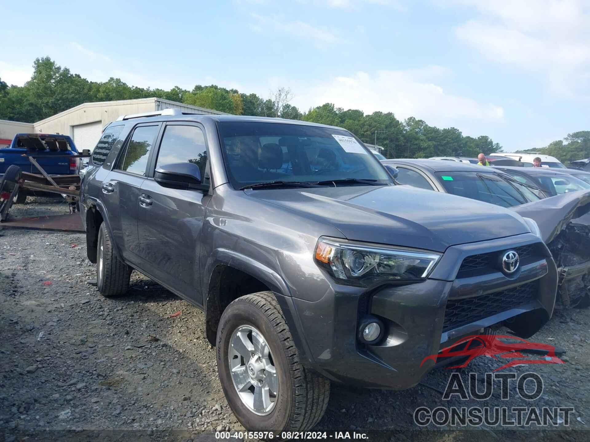 TOYOTA 4RUNNER 2016 - JTEBU5JR1G5317740