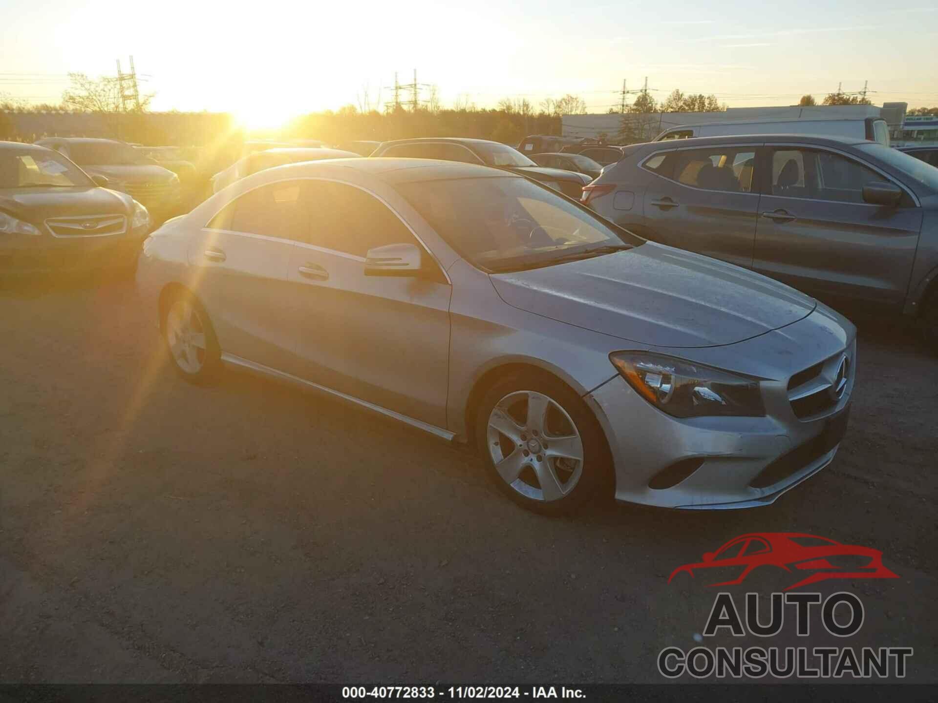 MERCEDES-BENZ CLA 250 2018 - WDDSJ4GB2JN504760