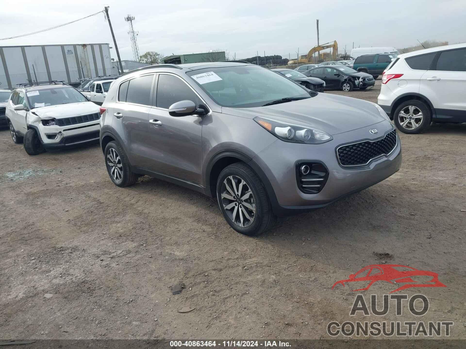 KIA SPORTAGE 2018 - KNDPNCAC2J7392790