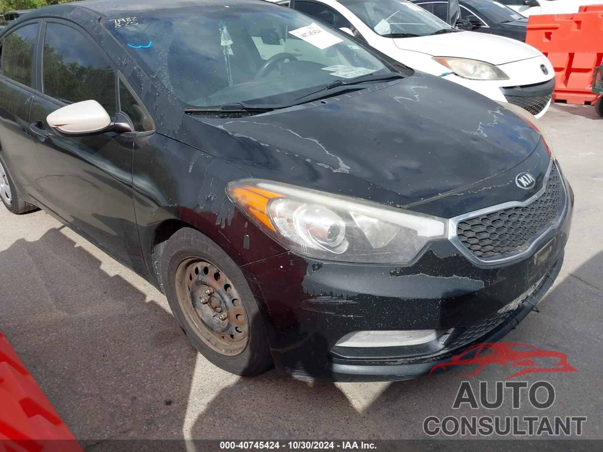 KIA FORTE 2015 - KNAFK4A66F5327798