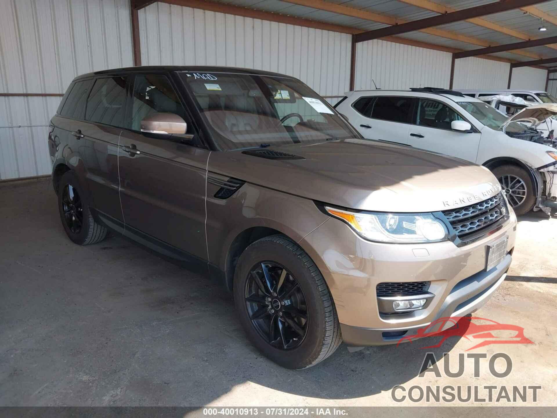 LAND ROVER RANGE ROVER SPORT 2016 - SALWG2KF3GA653499