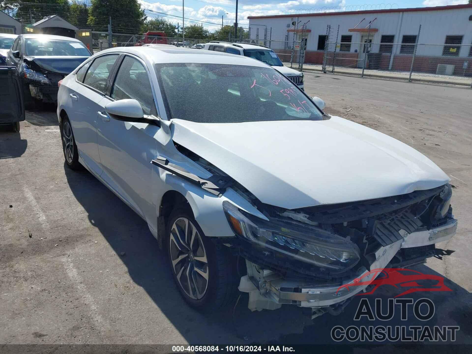 HONDA ACCORD HYBRID 2018 - 1HGCV3F91JA005985