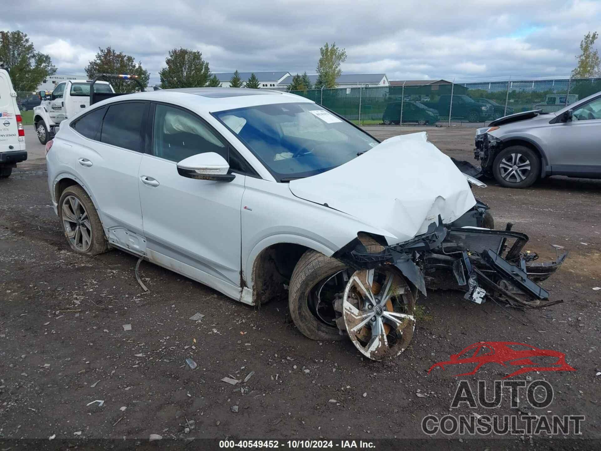 AUDI Q4 SPORTBACK E-TRON 2023 - WA142BFZ6PP037028