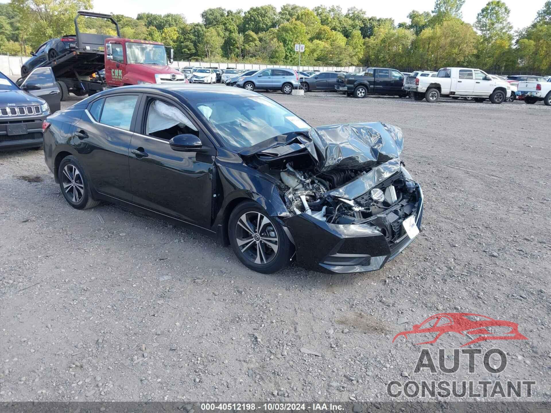 NISSAN SENTRA 2020 - 3N1AB8CV8LY207401