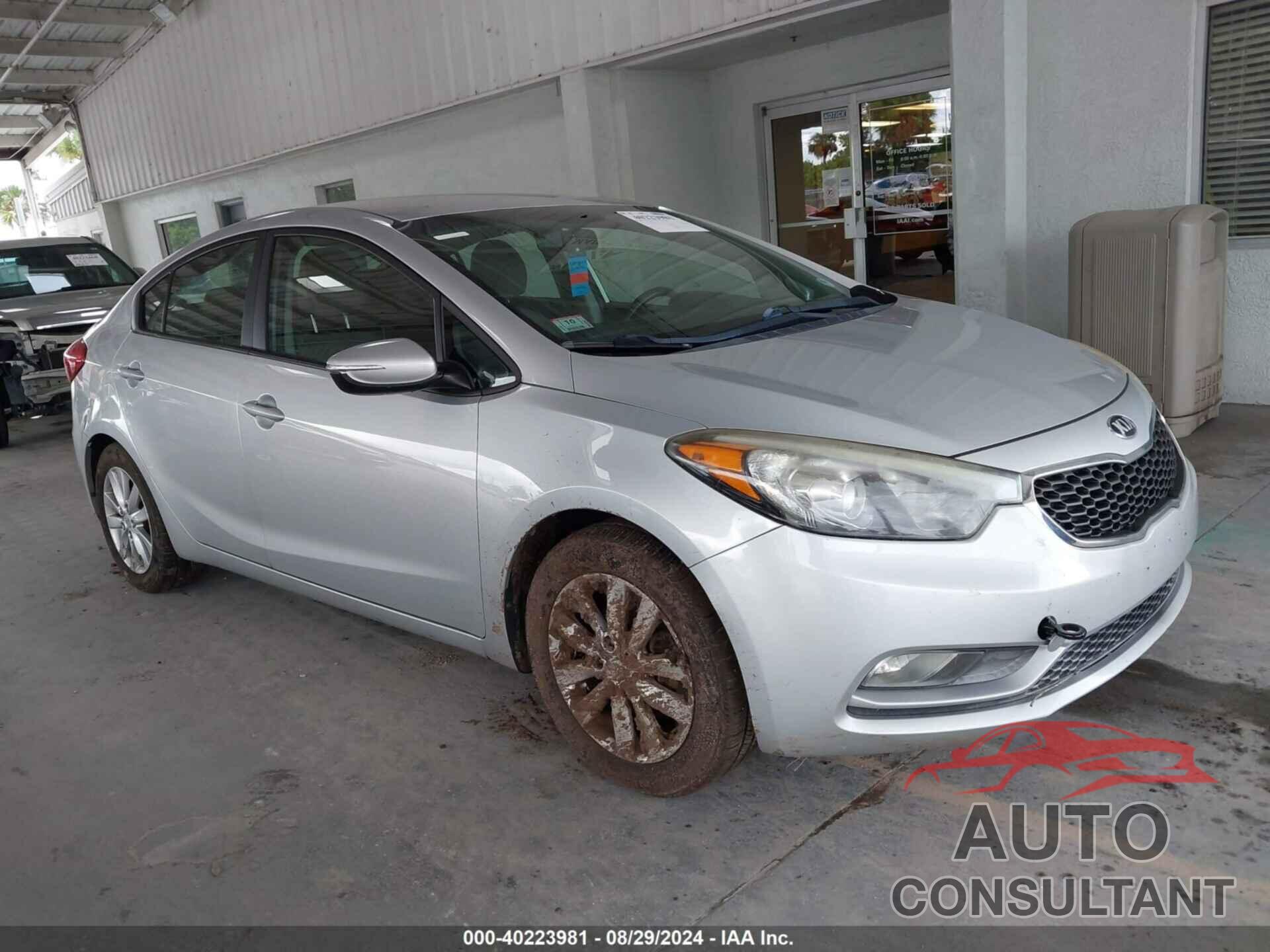 KIA FORTE 2016 - KNAFX4A62G5446628