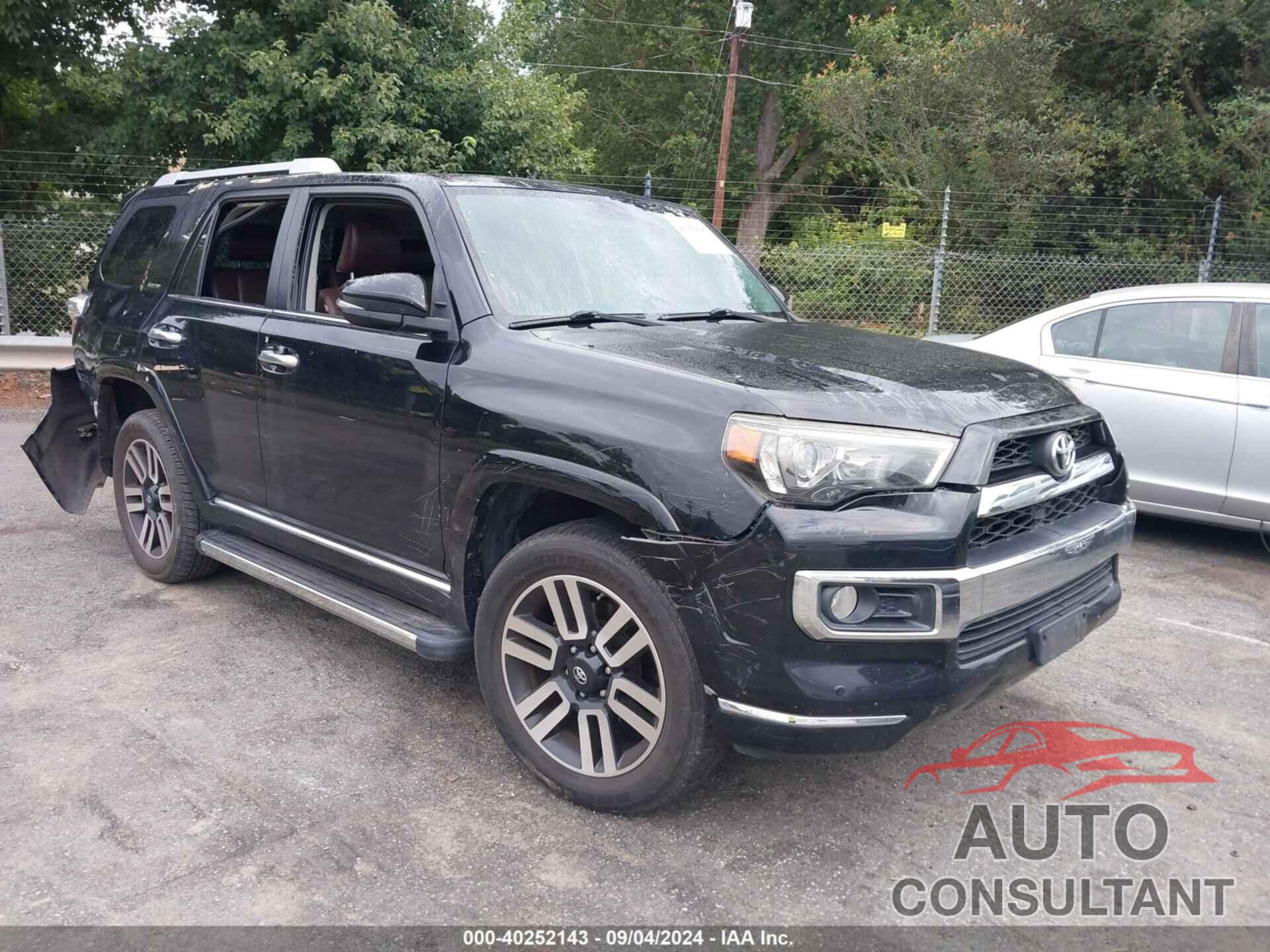 TOYOTA 4RUNNER 2016 - JTEBU5JR7G5305981