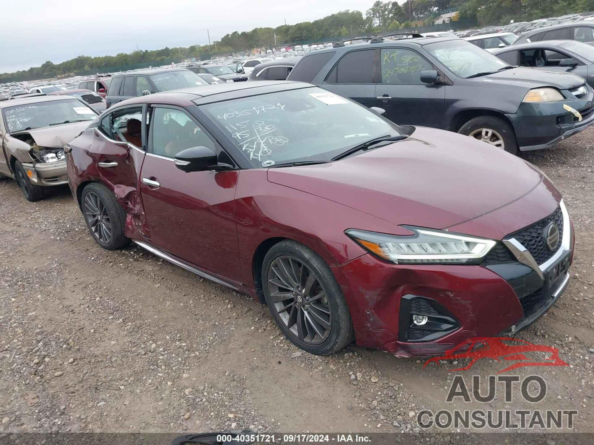 NISSAN MAXIMA 2019 - 1N4AA6AV6KC366289