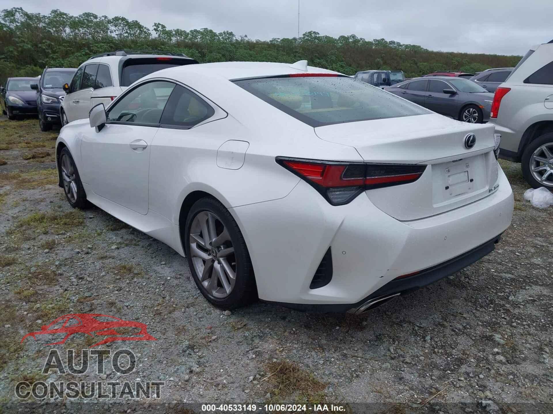 LEXUS RC 2020 - JTHDA5BC2L5010893
