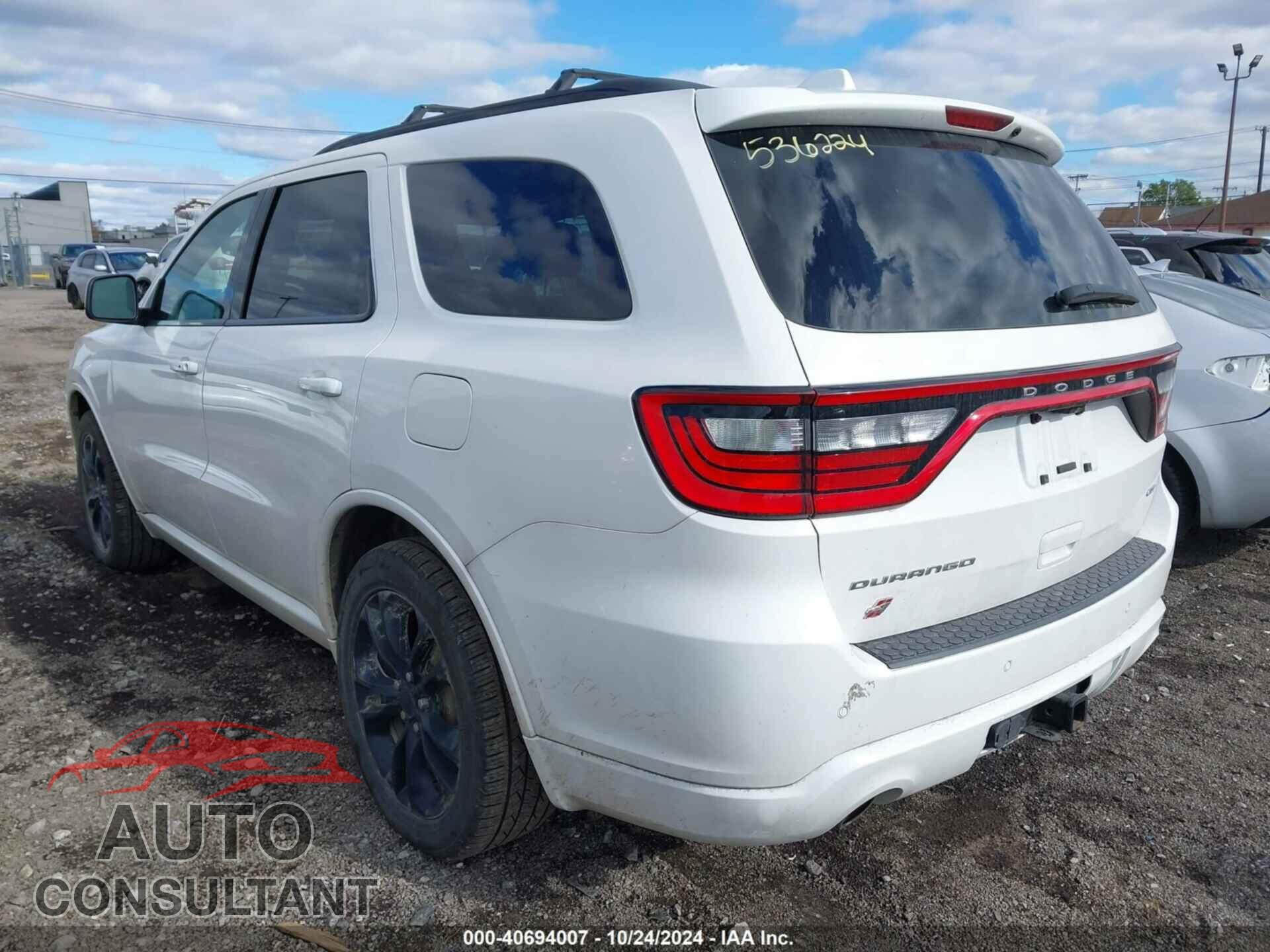 DODGE DURANGO 2019 - 1C4RDJDG1KC536224