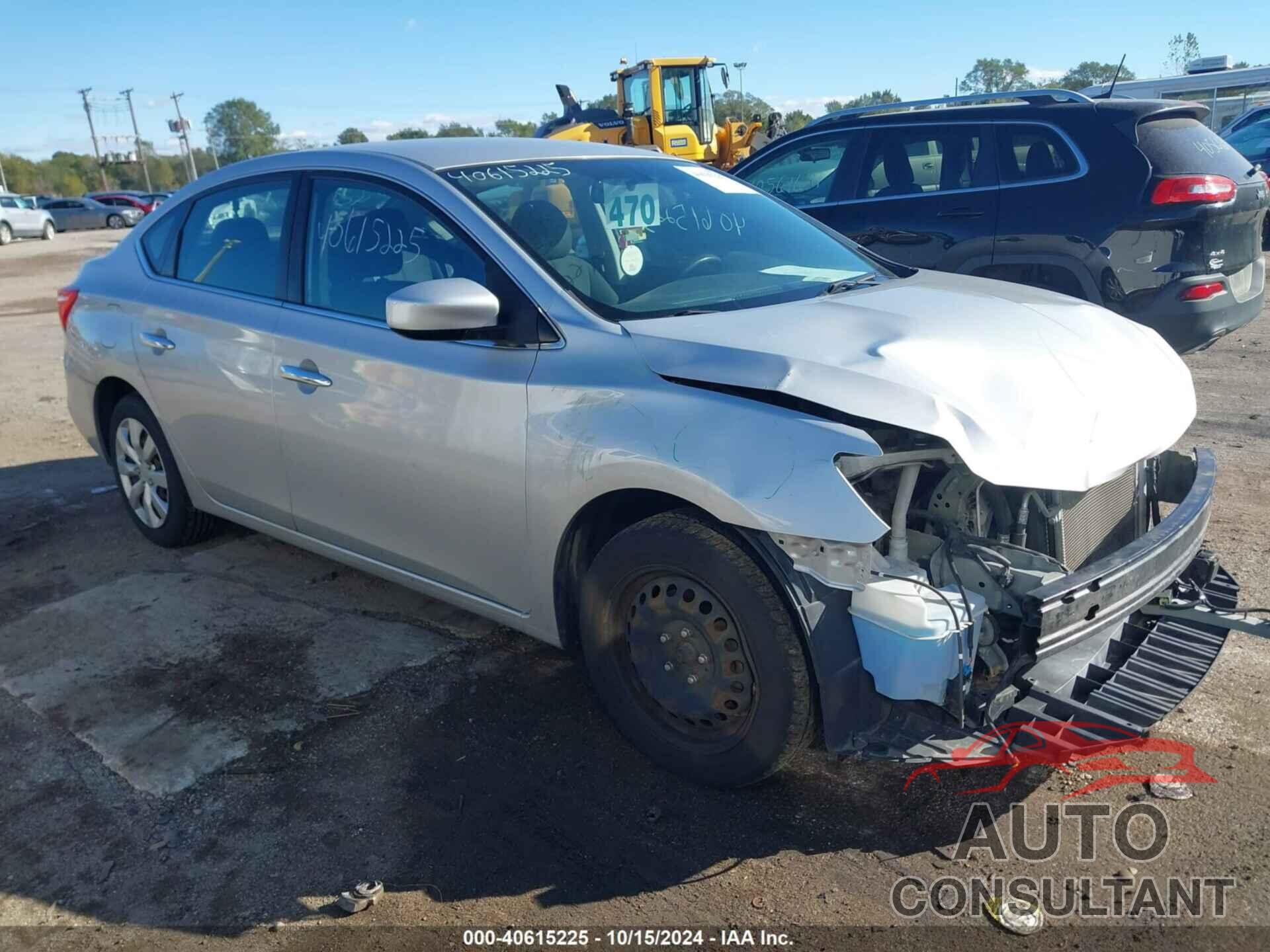 NISSAN SENTRA 2018 - 3N1AB7AP3JY213439