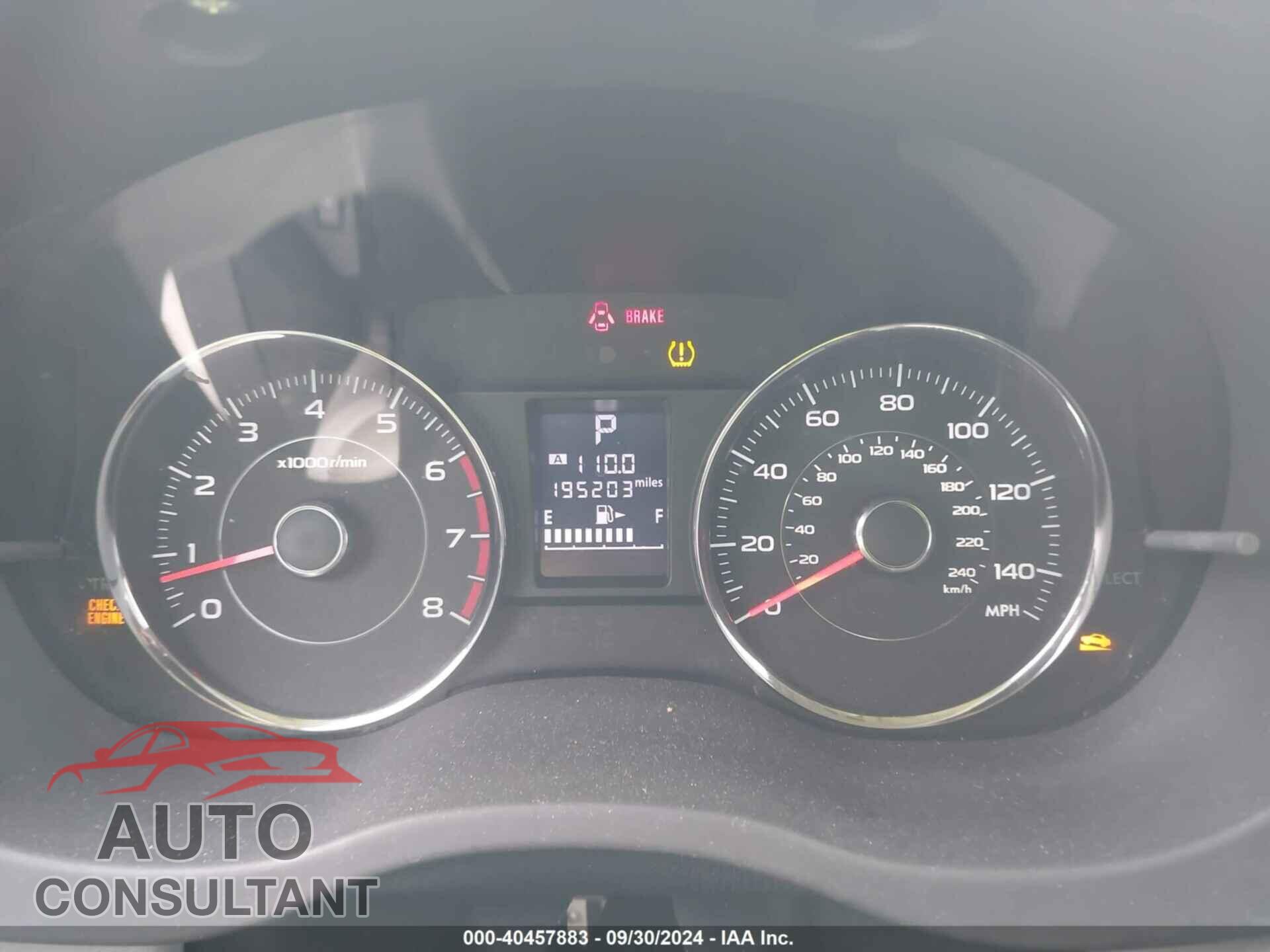 SUBARU FORESTER 2014 - JF2SJAMC6EH417410