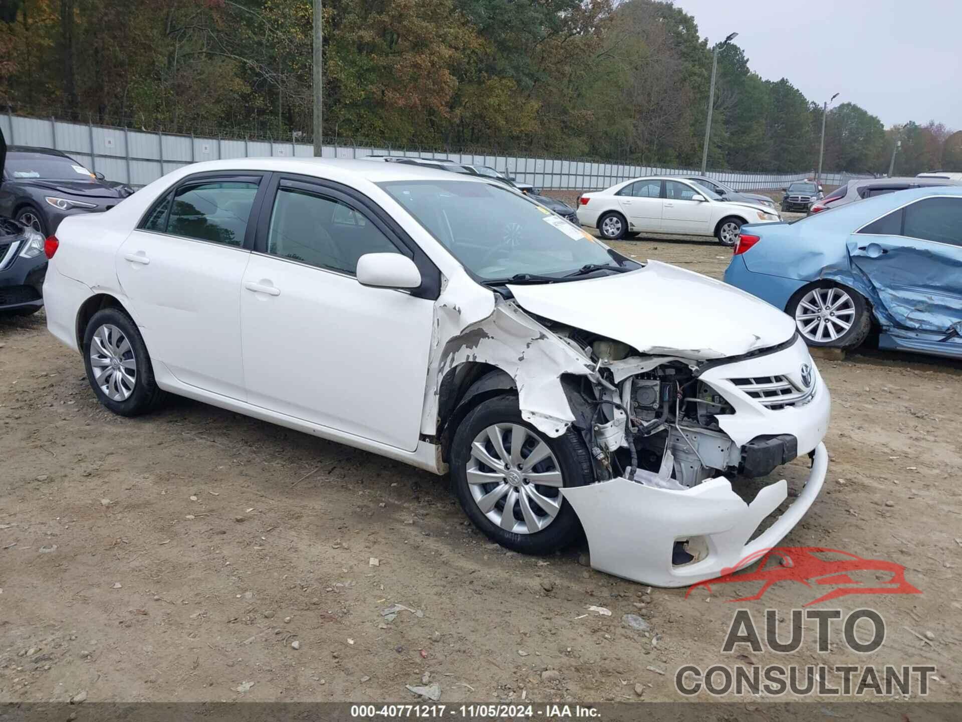 TOYOTA COROLLA 2013 - 5YFBU4EE2DP163009