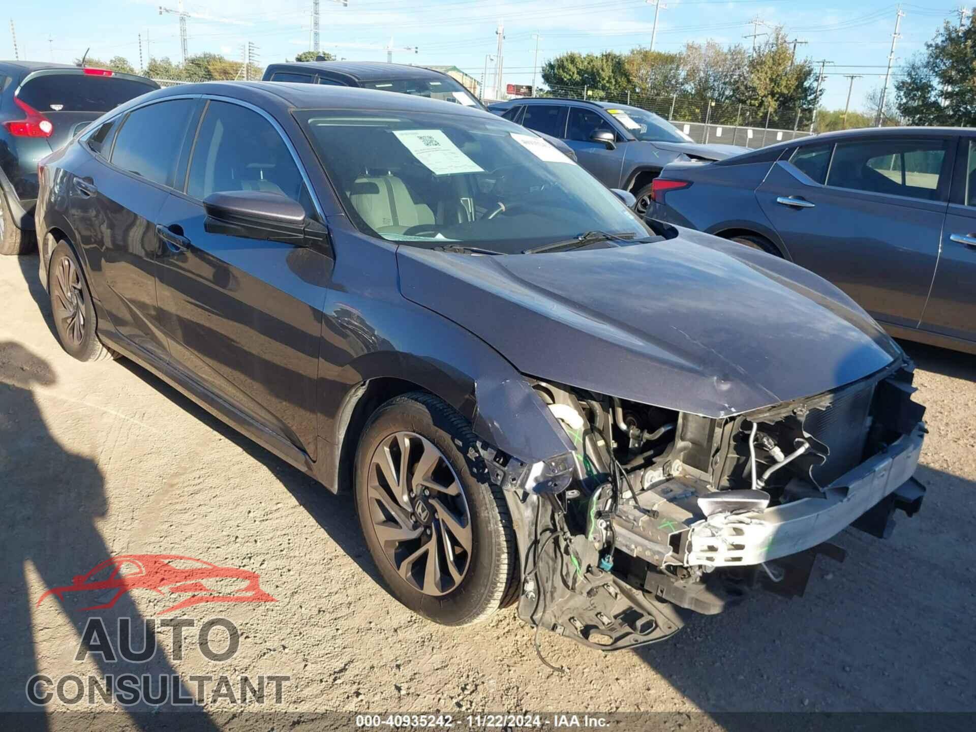 HONDA CIVIC 2017 - 19XFC2F71HE027082