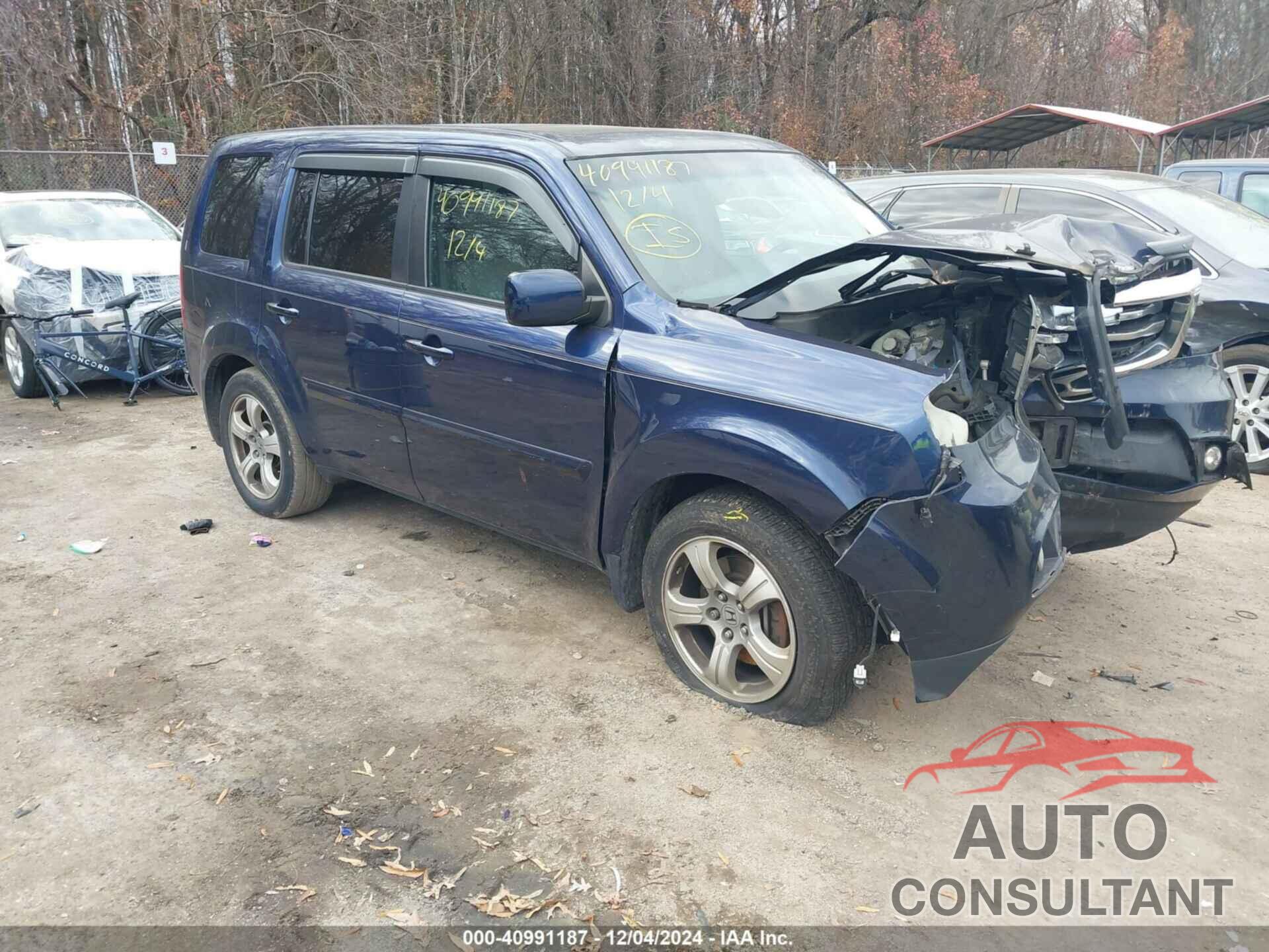 HONDA PILOT 2015 - 5FNYF4H54FB037183