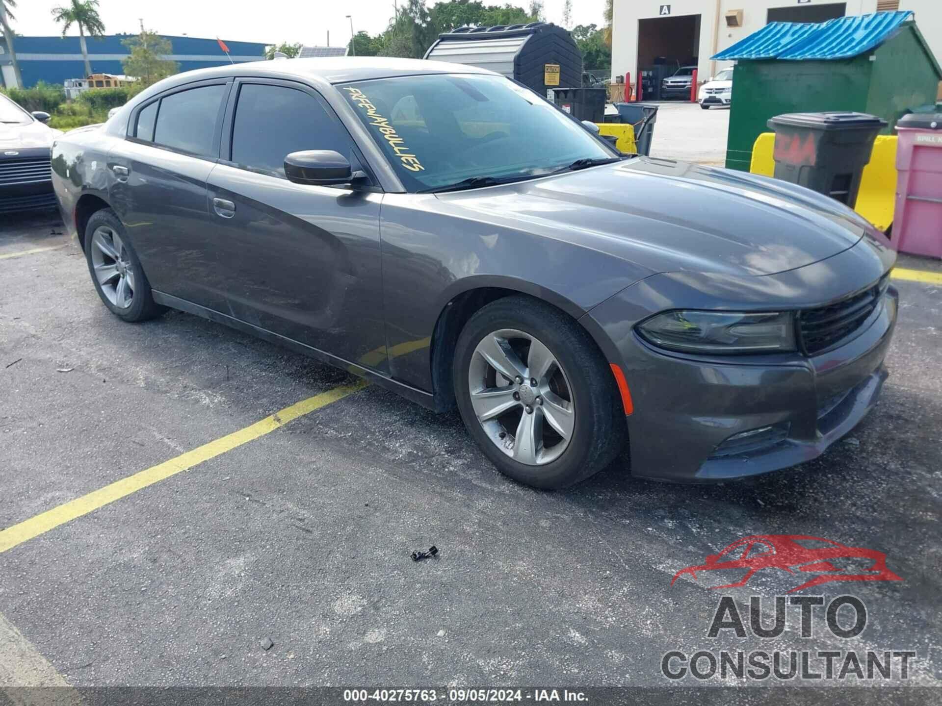 DODGE CHARGER 2016 - 2C3CDXHG5GH222930