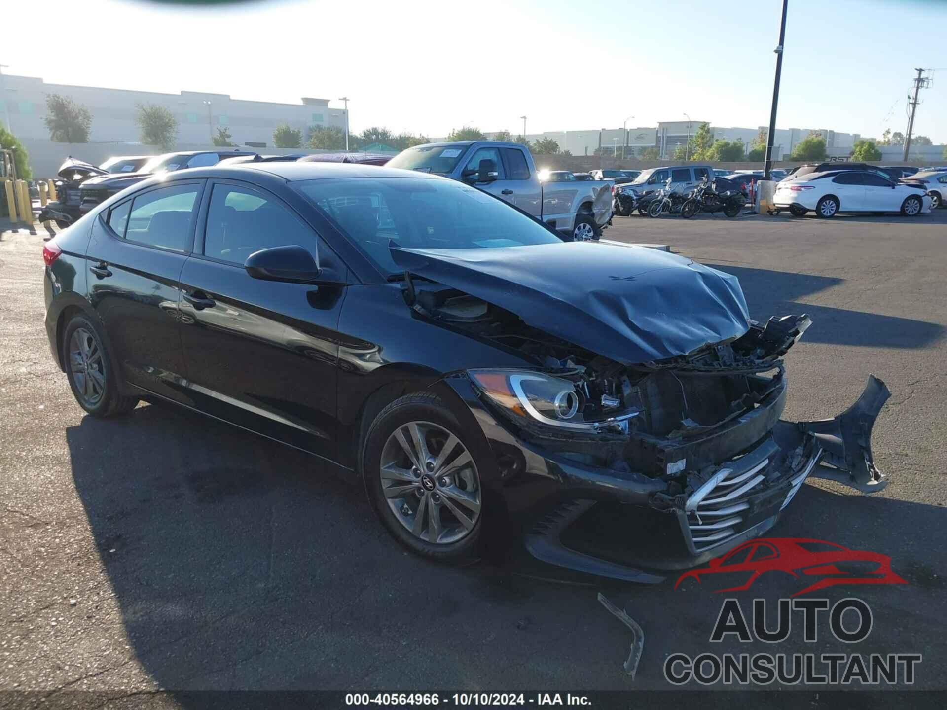 HYUNDAI ELANTRA 2017 - 5NPD84LF4HH173424