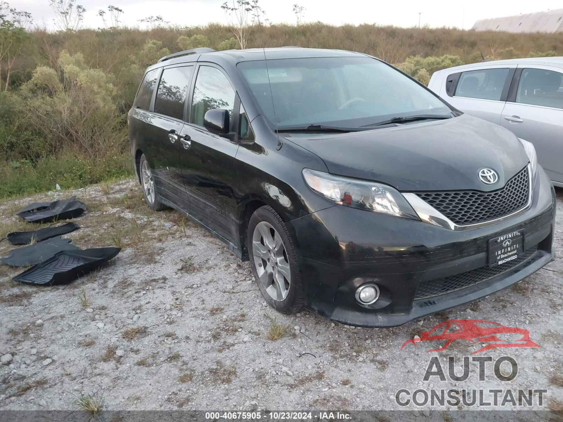 TOYOTA SIENNA 2014 - 5TDXK3DC3ES451569