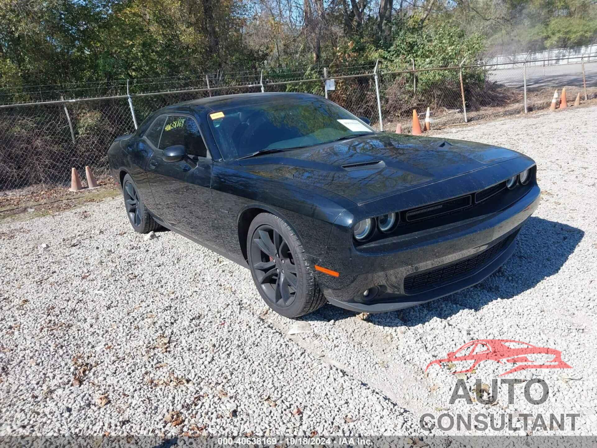 DODGE CHALLENGER 2016 - 2C3CDZBT6GH300746