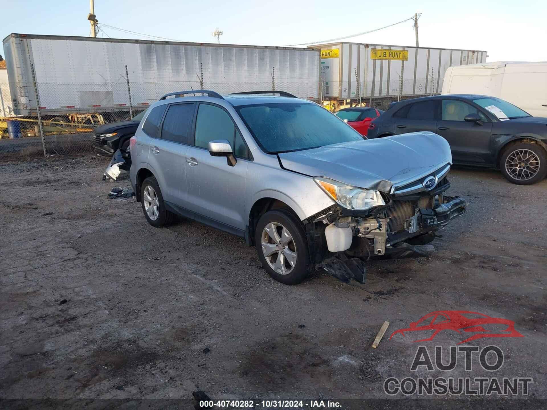 SUBARU FORESTER 2015 - JF2SJAFC4FH561682