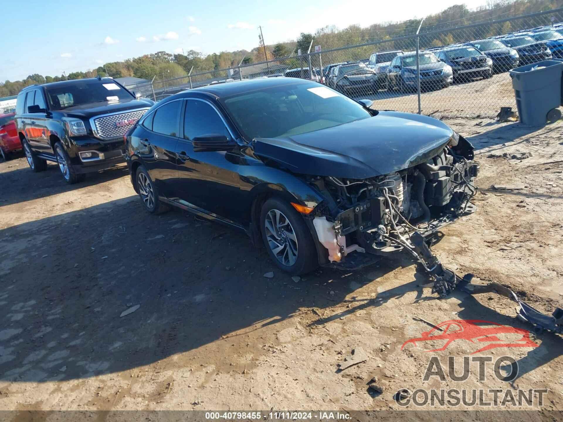 HONDA CIVIC 2017 - 19XFC2F77HE202581