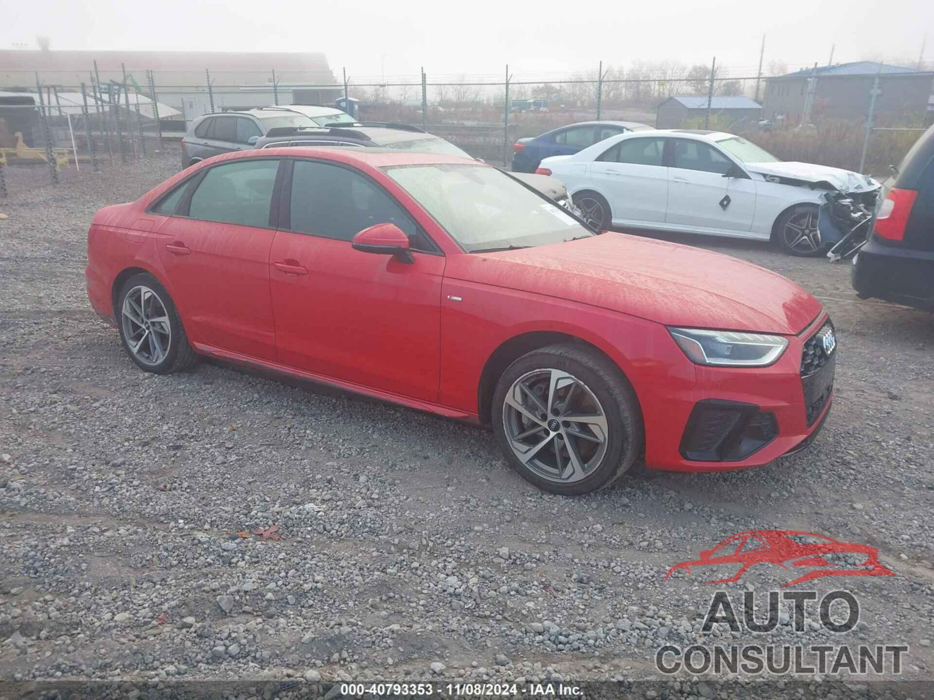 AUDI A4 2021 - WAUEAAF41MA022752