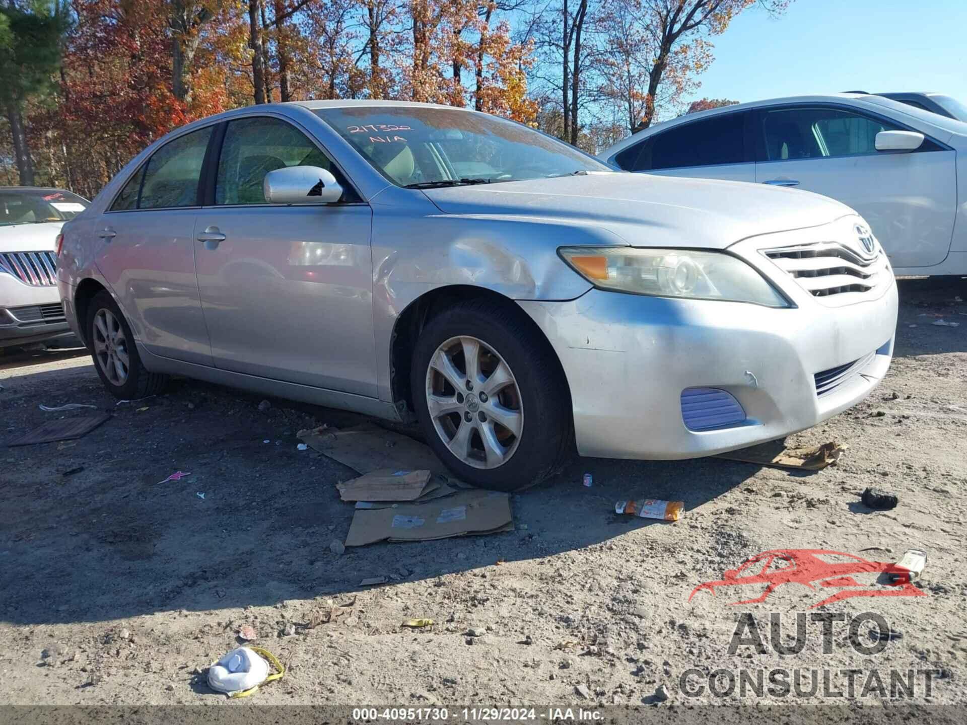 TOYOTA CAMRY 2011 - 4T1BF3EK9BU217332