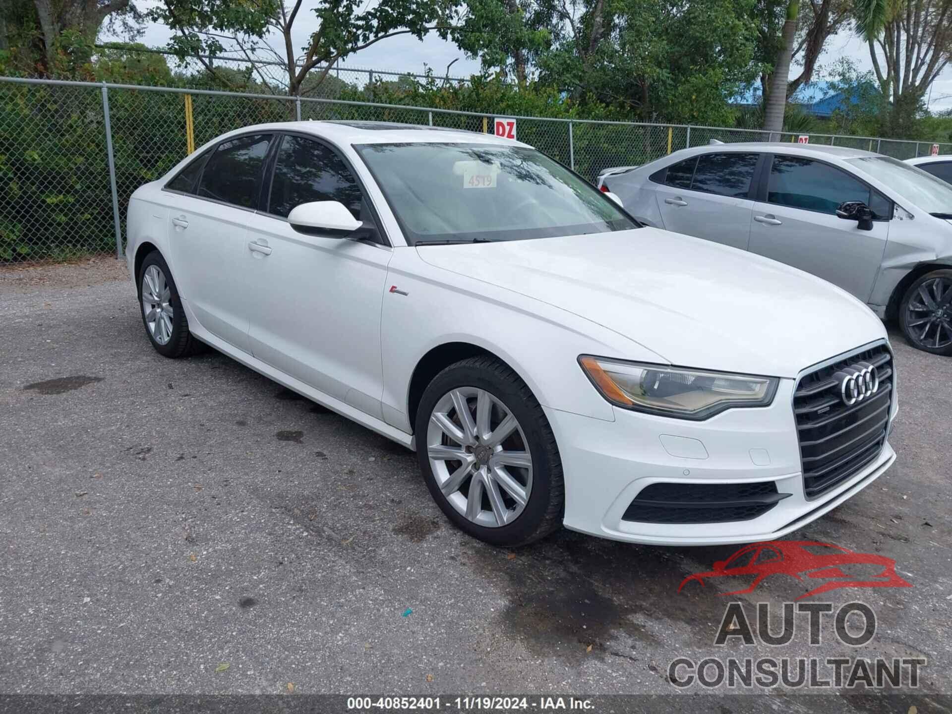 AUDI A6 2012 - WAUHGAFCXCN092583