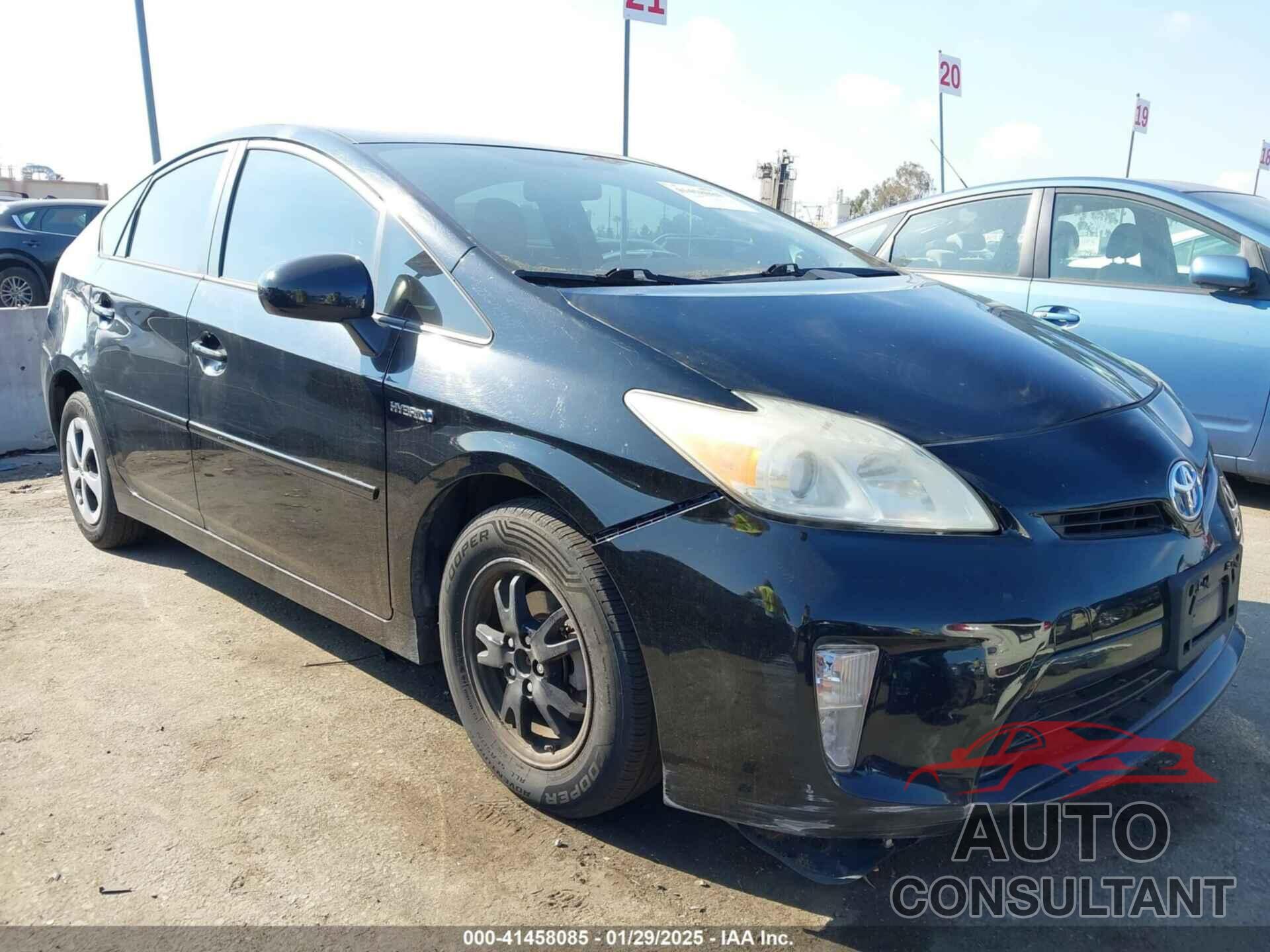 TOYOTA PRIUS 2013 - JTDKN3DU7D5644659