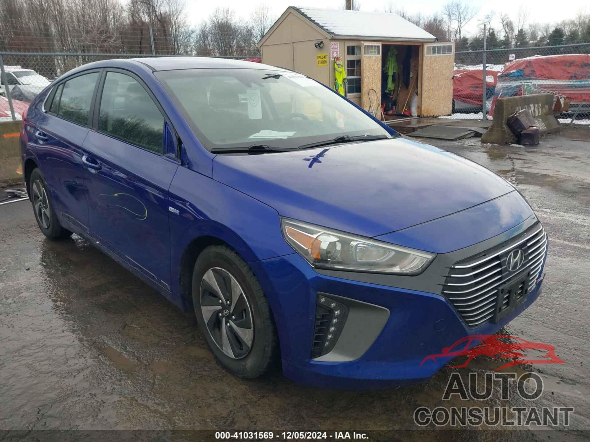 HYUNDAI IONIQ HYBRID 2019 - KMHC75LC6KU163352