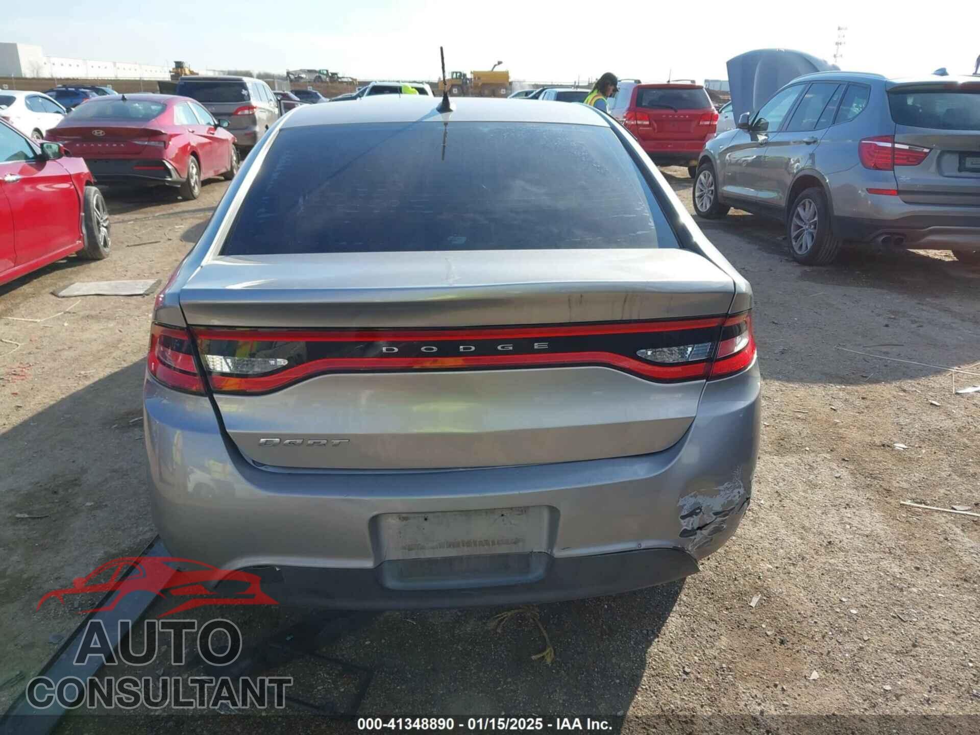 DODGE DART 2015 - 1C3CDFBB2FD180378