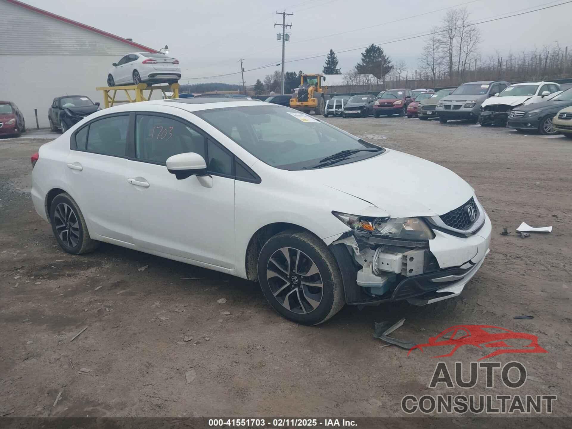 HONDA CIVIC 2014 - 19XFB2F81EE222493