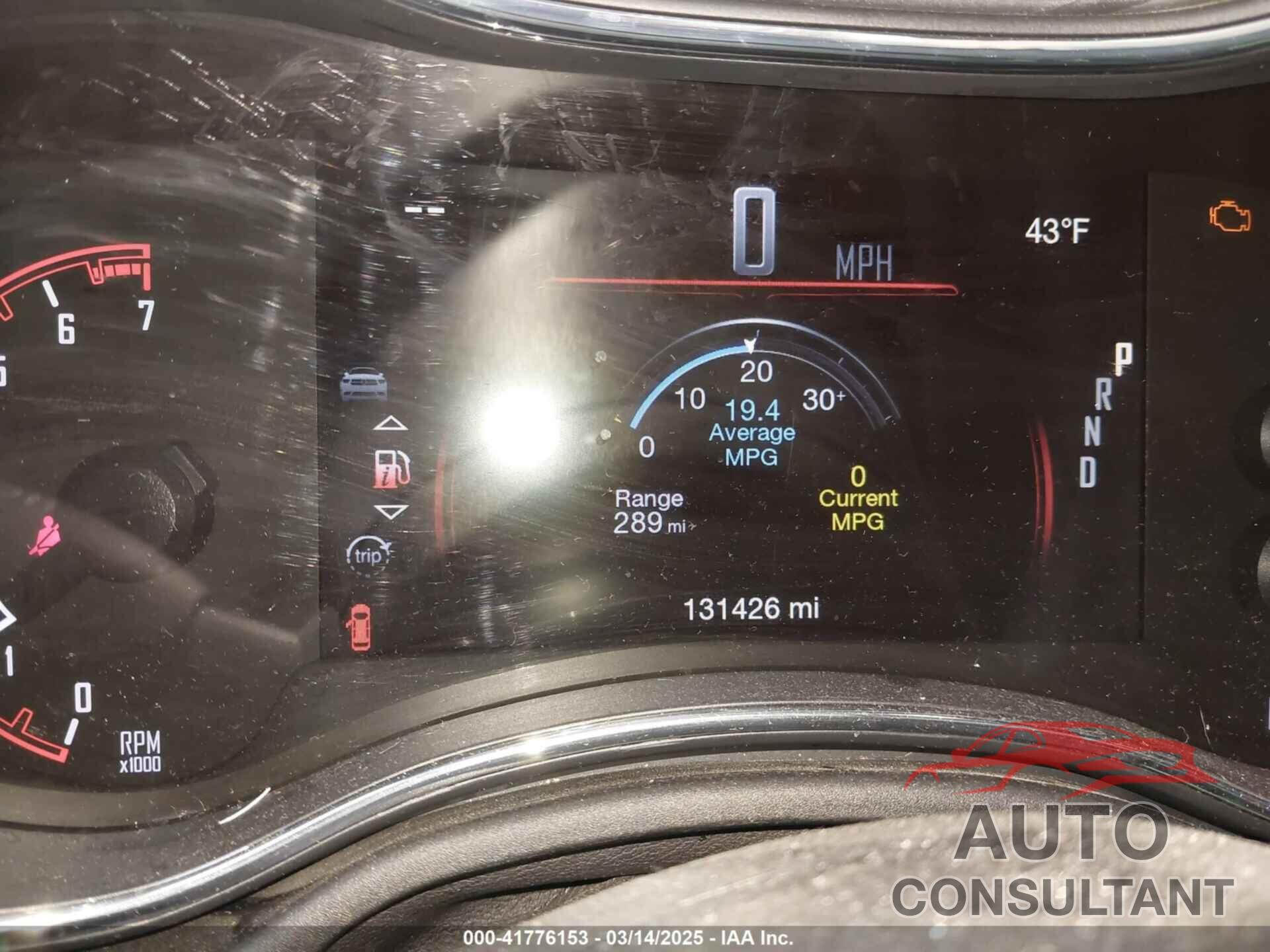 DODGE DURANGO 2018 - 1C4RDJAG6JC490585