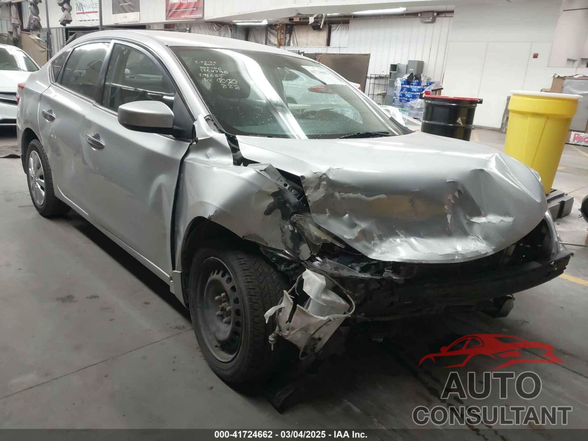 NISSAN SENTRA 2015 - 3N1AB7AP2FY291685