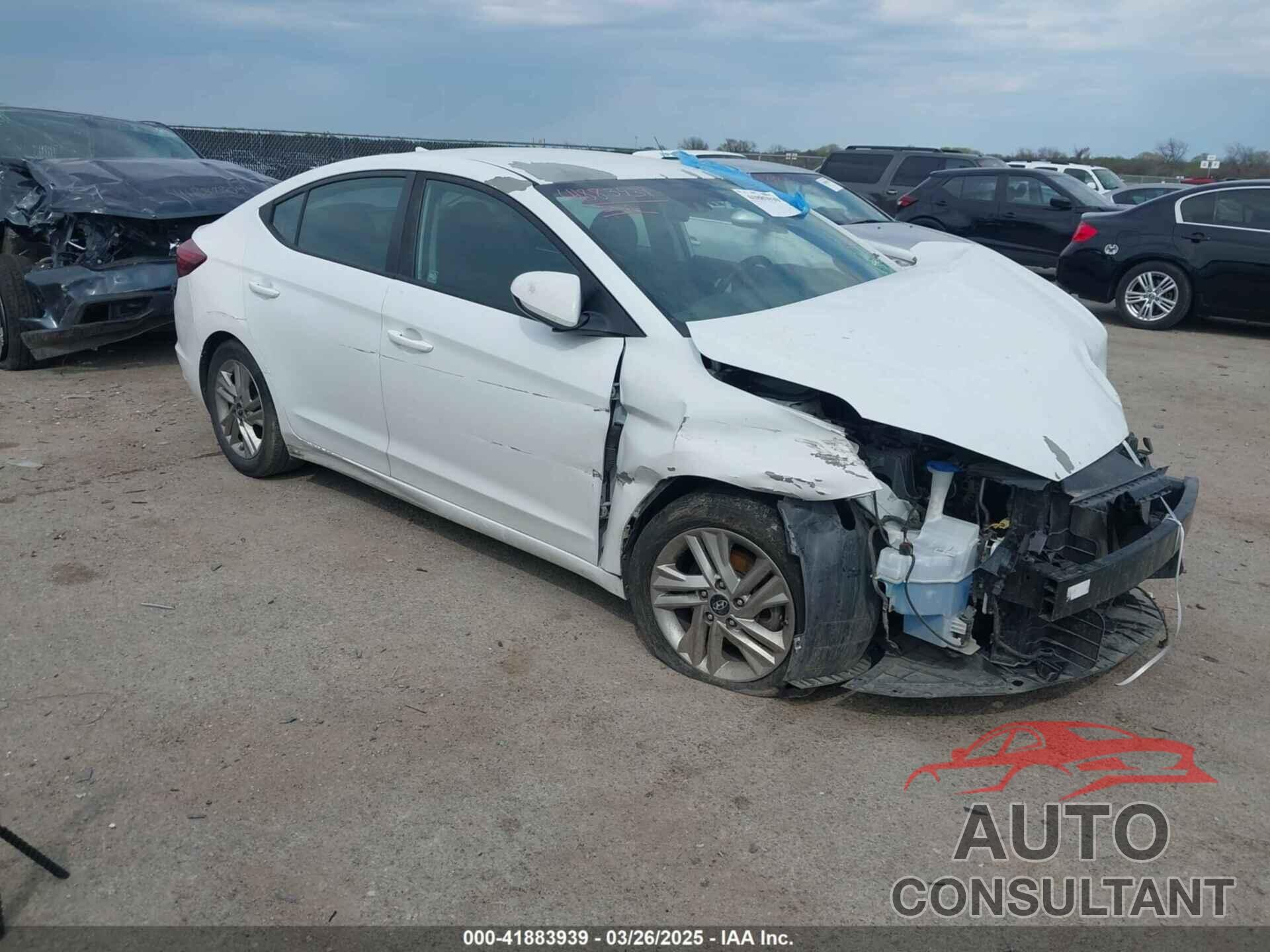 HYUNDAI ELANTRA 2020 - 5NPD84LF0LH559475
