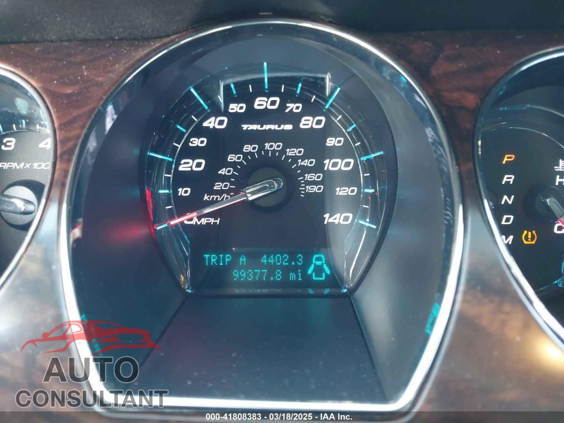 FORD TAURUS 2011 - 1FAHP2EW9BG173605