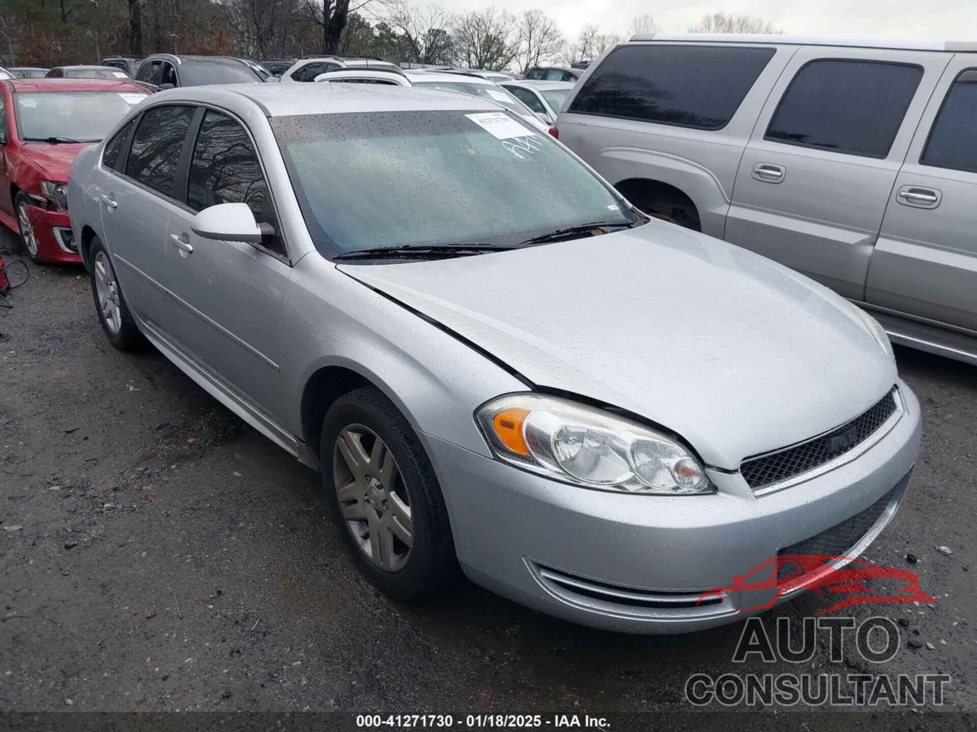 CHEVROLET IMPALA 2012 - 2G1WG5E33C1254258