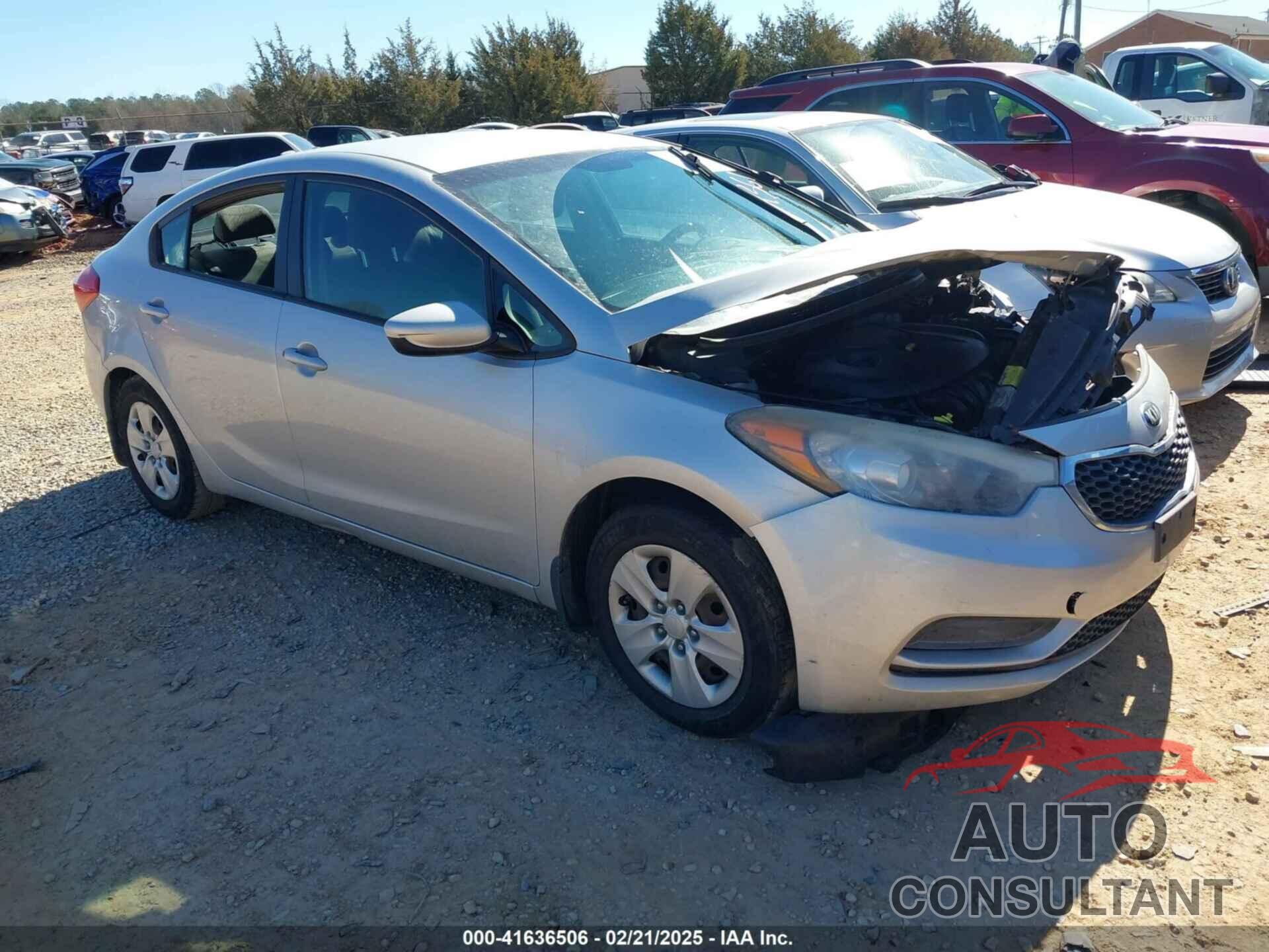 KIA FORTE 2015 - KNAFK4A69F5364361