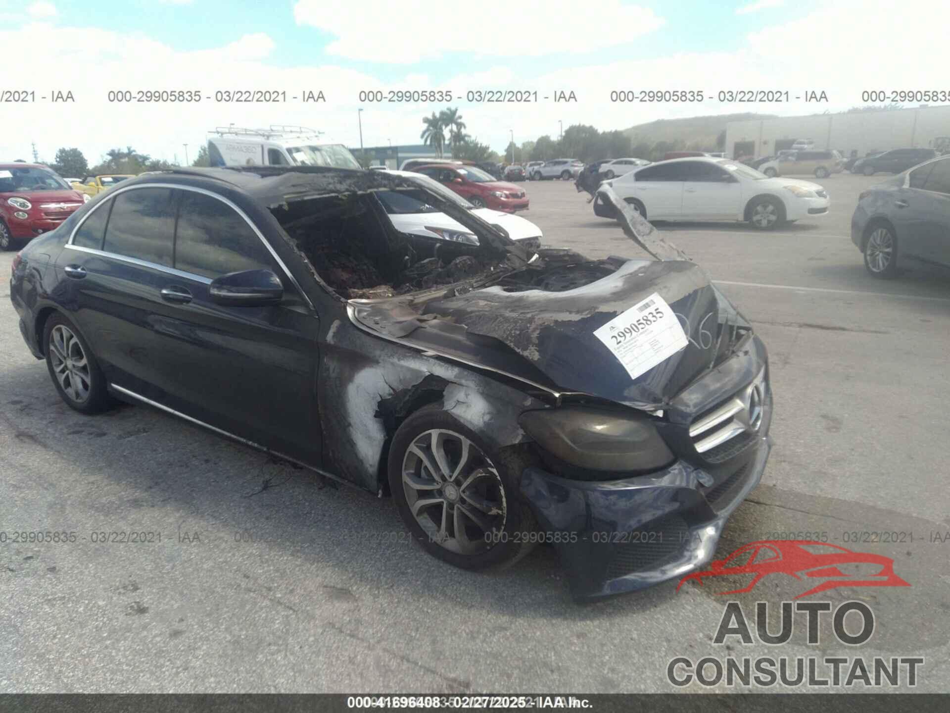 MERCEDES-BENZ C 300 2016 - 55SWF4JB8GU166826