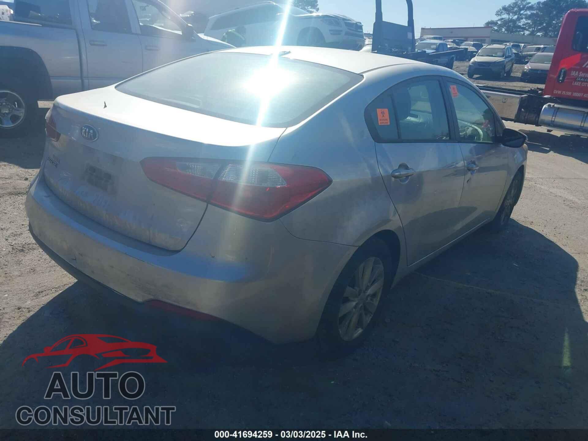 KIA FORTE 2014 - KNAFX4A67E5226222